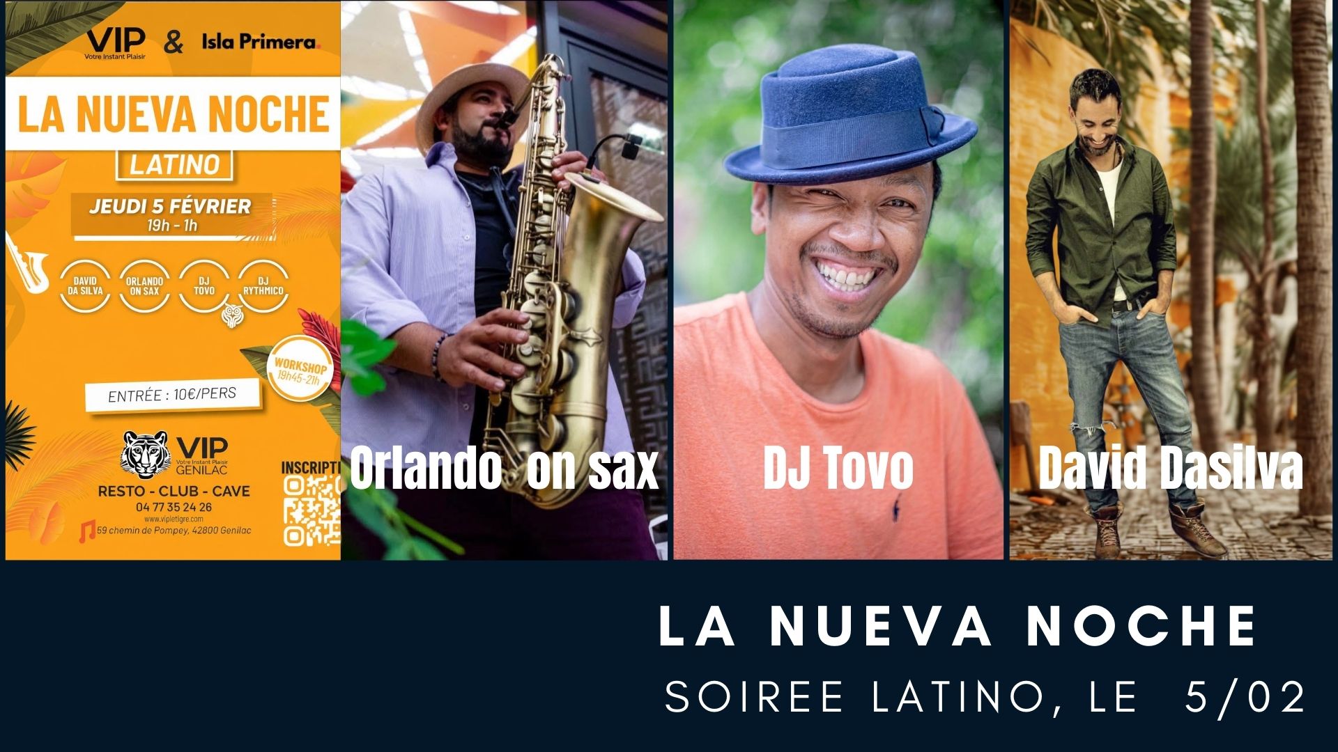 La Nueva Noche - soirée latino