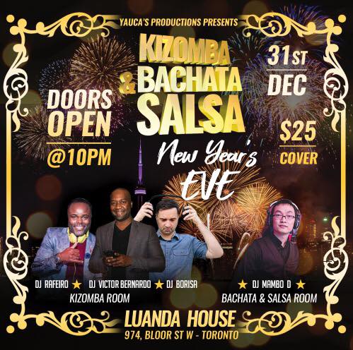 Kizomba Salsa & Bachata New Years 2019 Madness