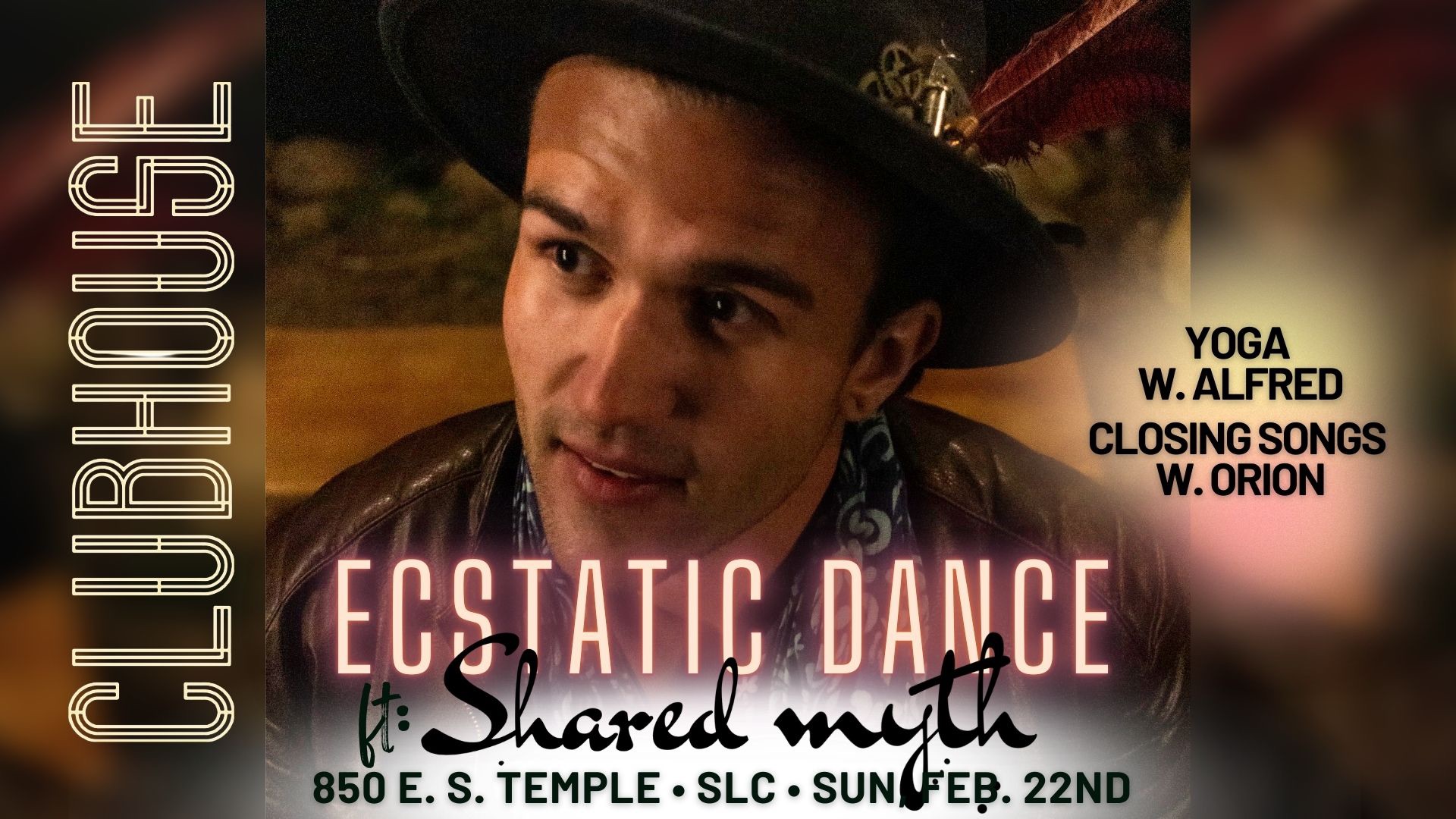 Ecstatic Dance ft. DJ SHARED MYTH + YOGA + CLOSING SONGS