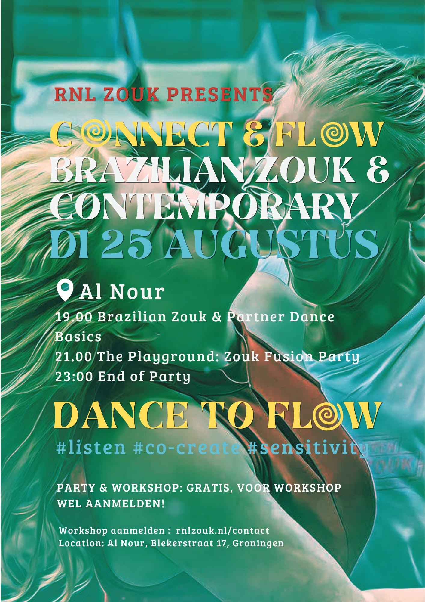 Connect & Flow: Zouk Basics Workshop & Party