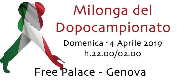 Gran Milonga del Dopocampionato