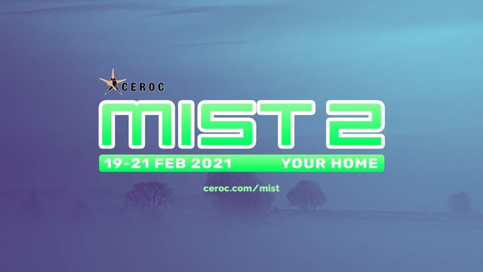 Ceroc Mist 2 Online Dance Weekender (Feb 2021)