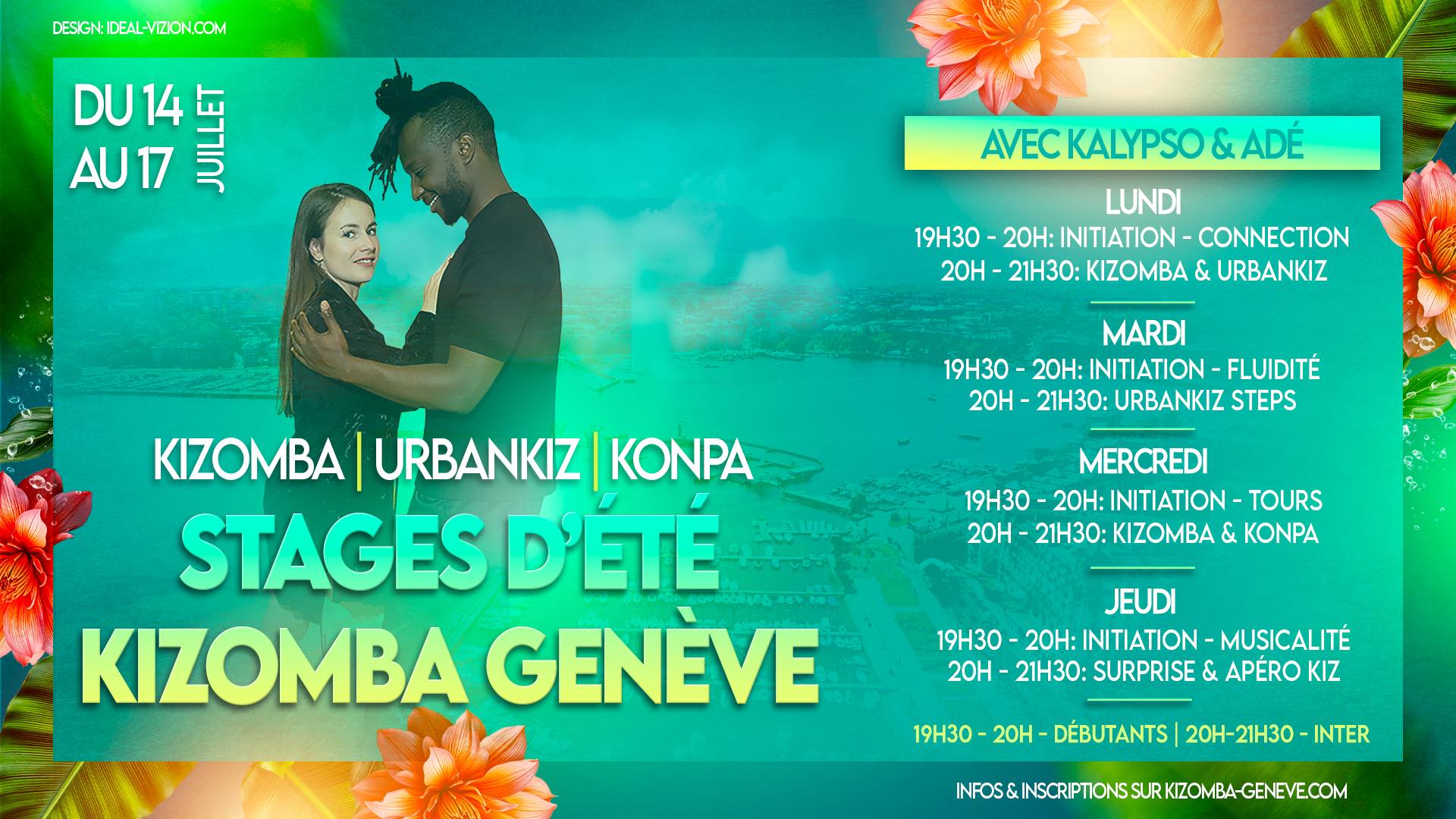 STAGES D'ÉTÉ - KIZOMBA GENÈVE