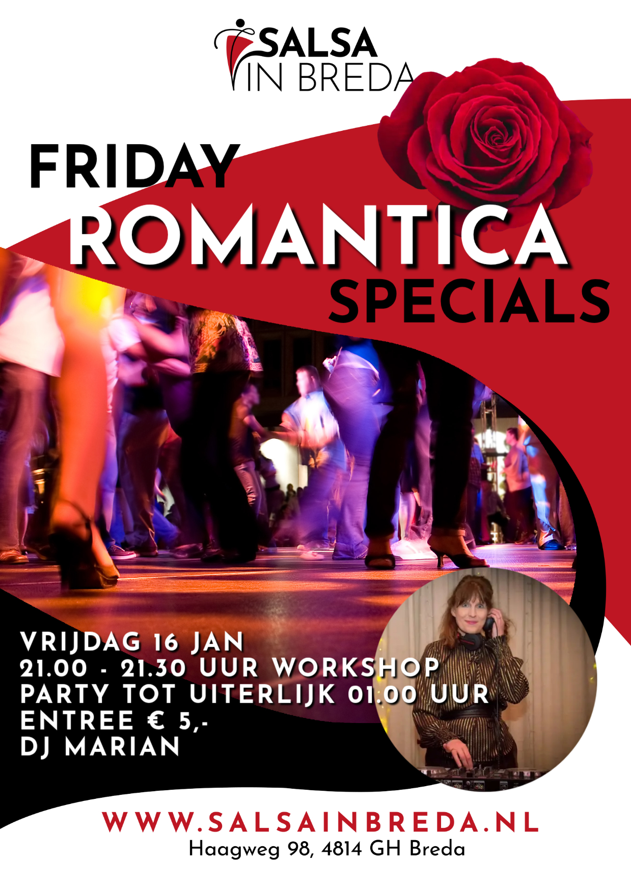 SALSA ROMANTICA Friday Specials Dansschool Salsa in Breda