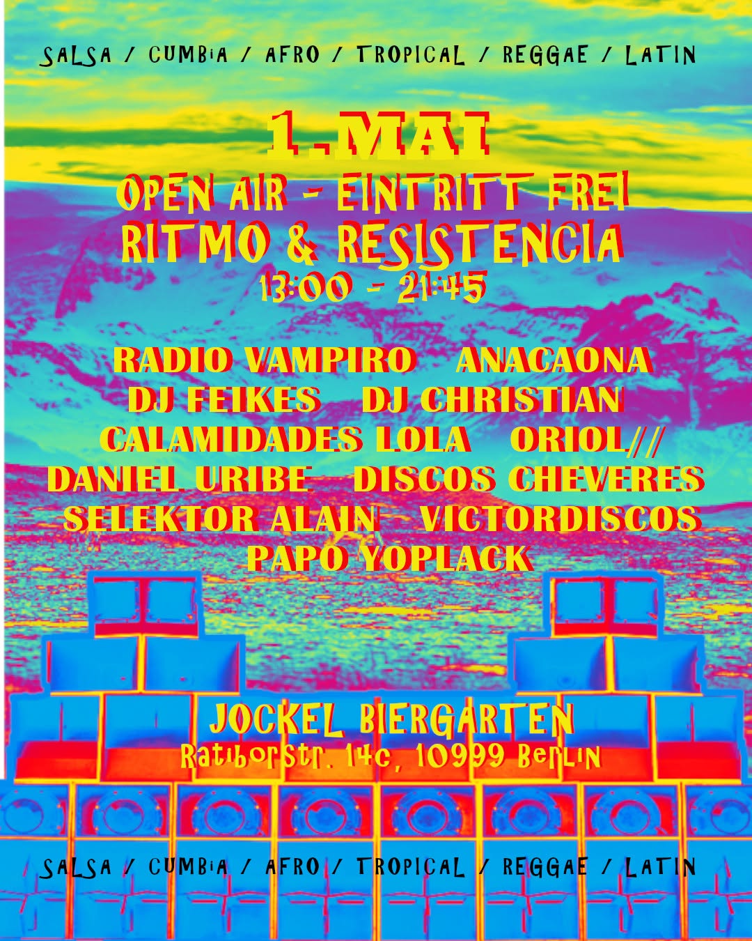 1. Mai - Ritmo y Resistencia - Open Air - Eintritt frei