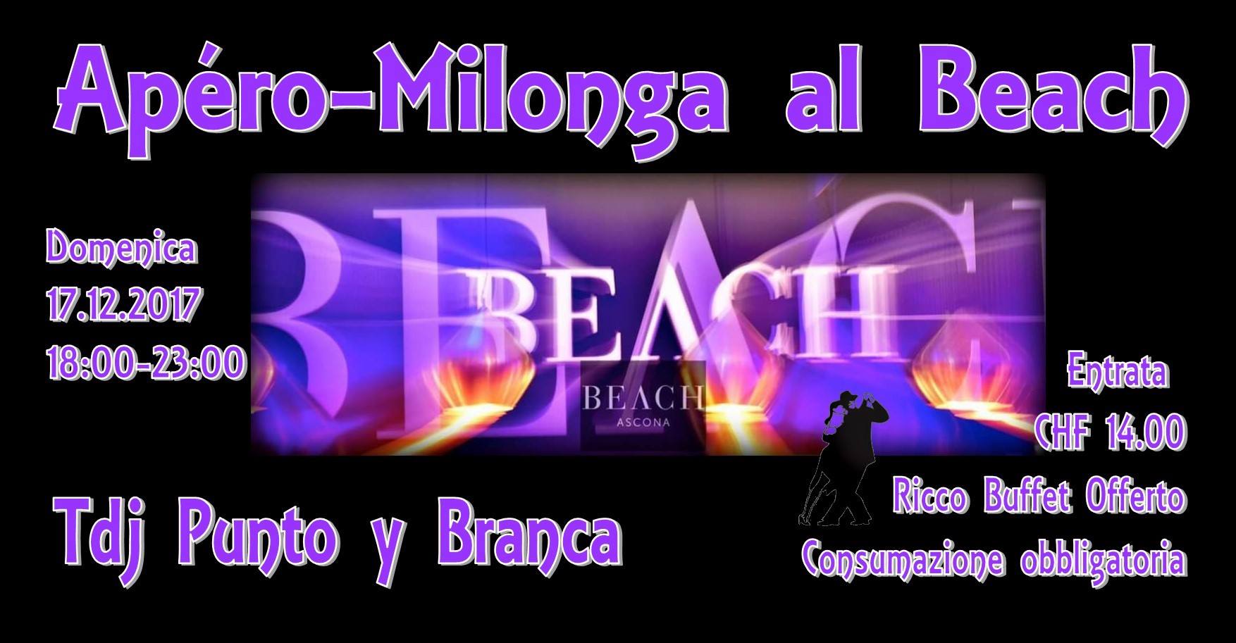 Apéro-Milonga al Beach