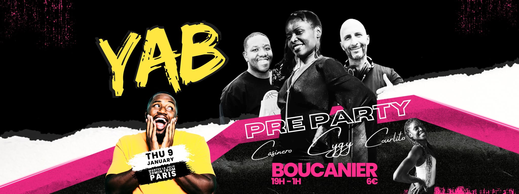 YAB FESTIVAL 2025 PRE PARTY CYGY CASINERO & COURLITO