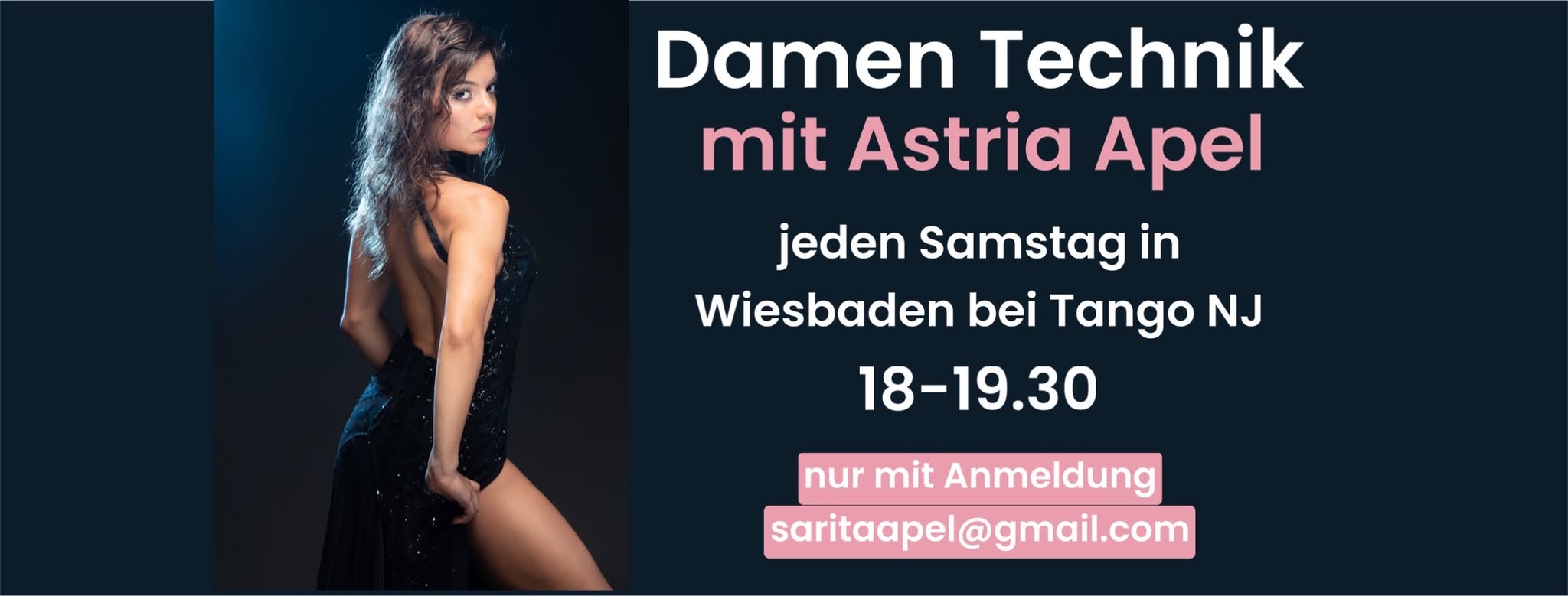 Ladies Tango Technik in Wiesbaden mit Astria Apel