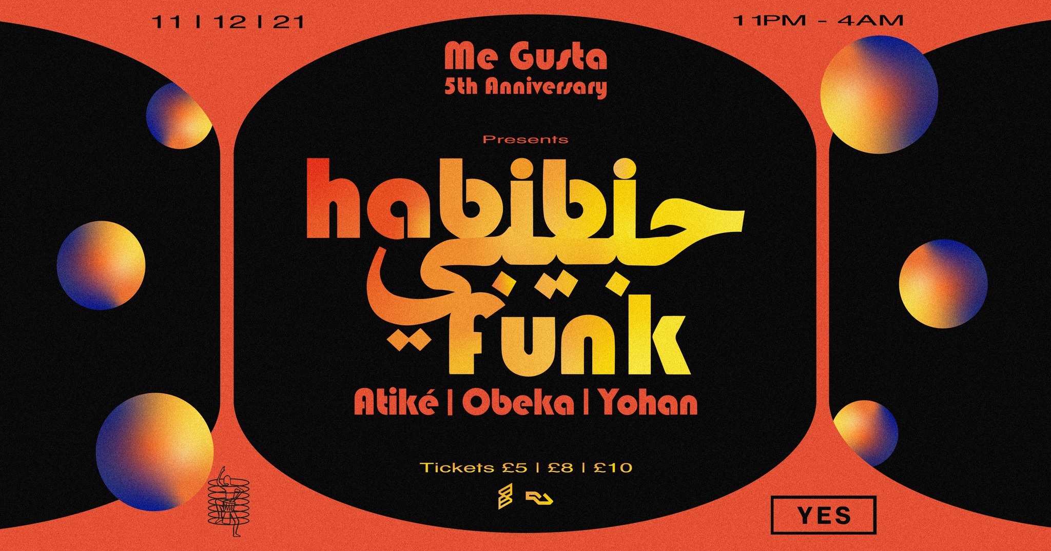 Me Gusta 5th Birthday w Habibi Funk
