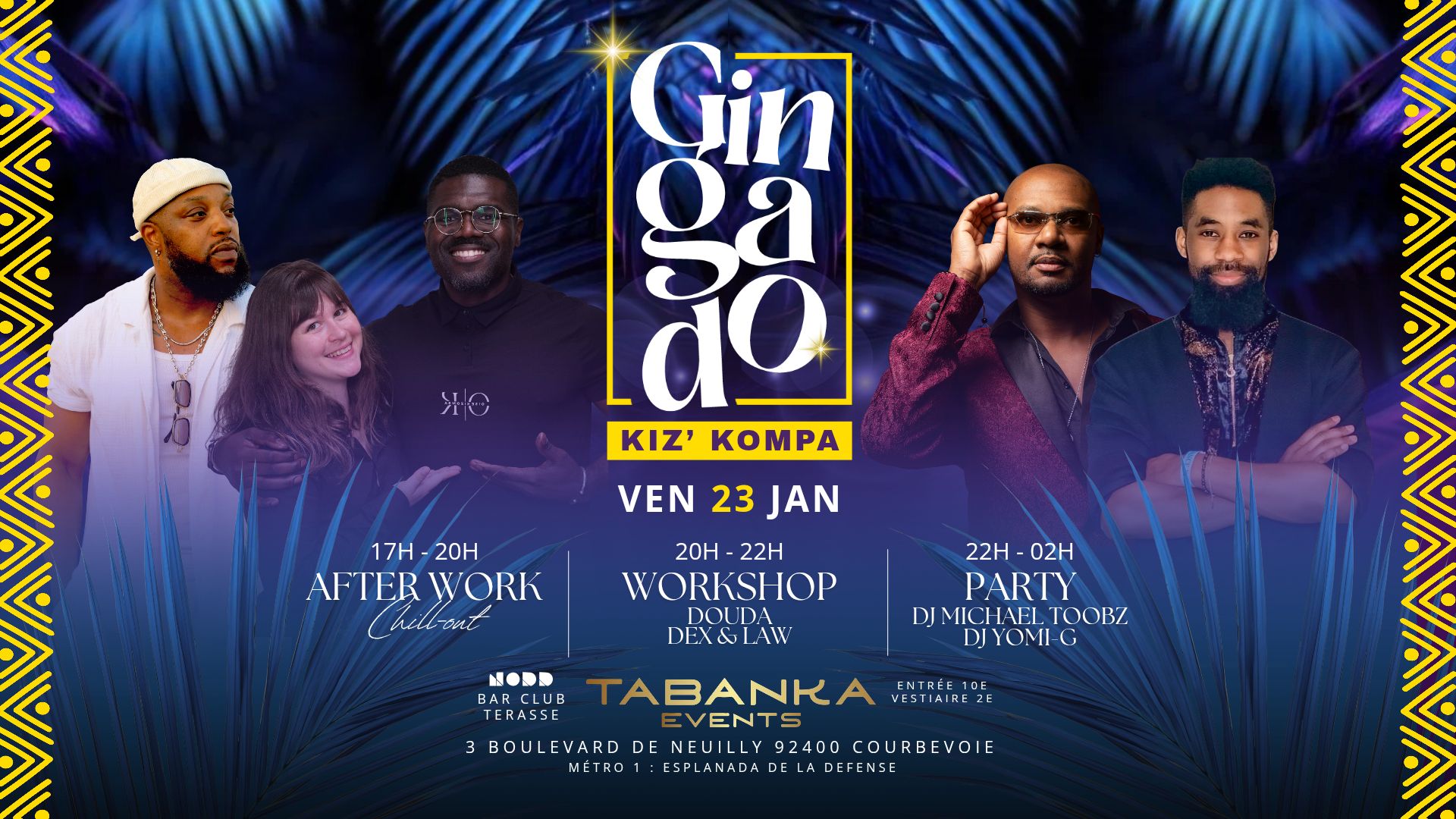 Gingado Kiz'kompa La rentrée 2026