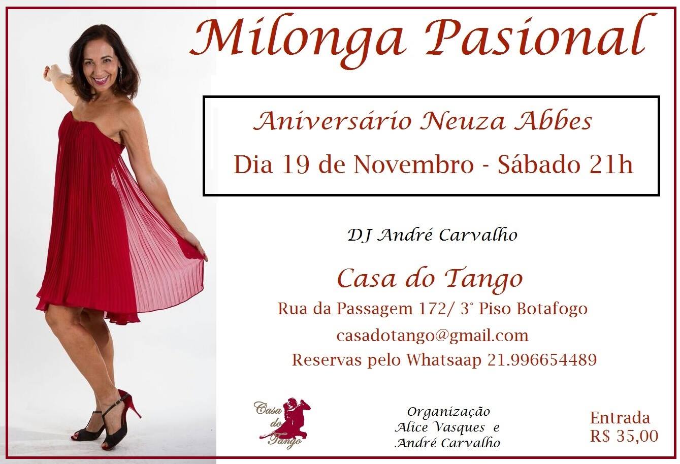 Milonga Pasional - Aniversário Neuza Abbes