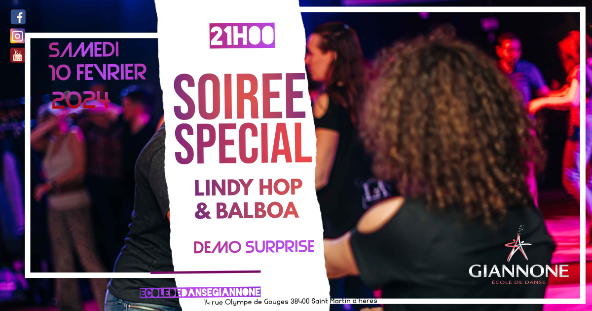 SOIREE SPECIAL LINDY BALBOA