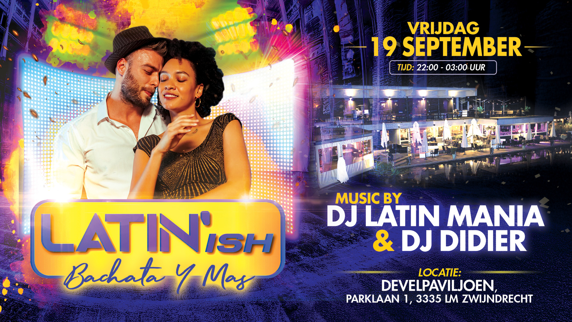 Latin'ish "Bachata y Mas" @Develpaviljoen, Zwijndrecht