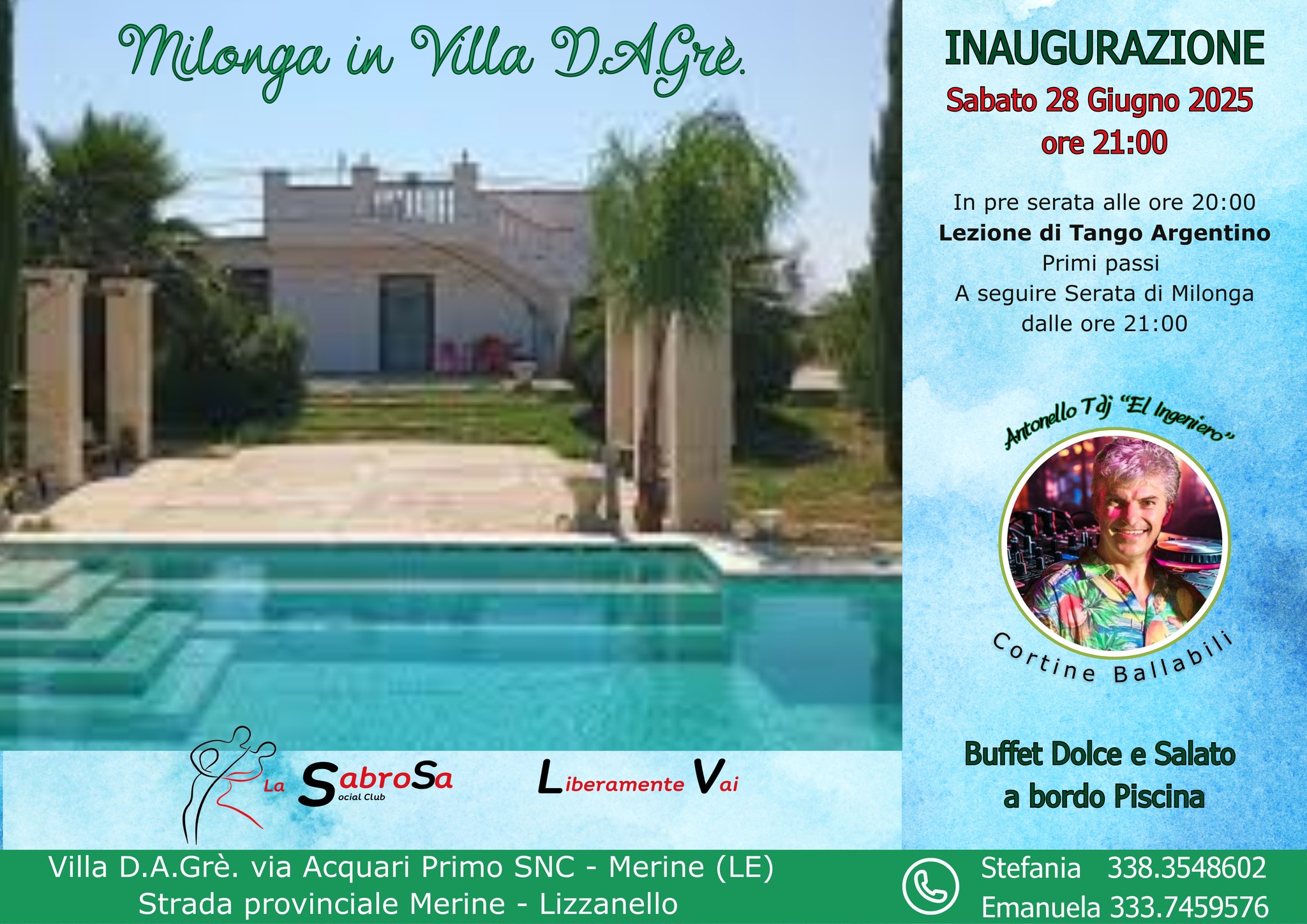 Milonga in Villa D.A.Gré.