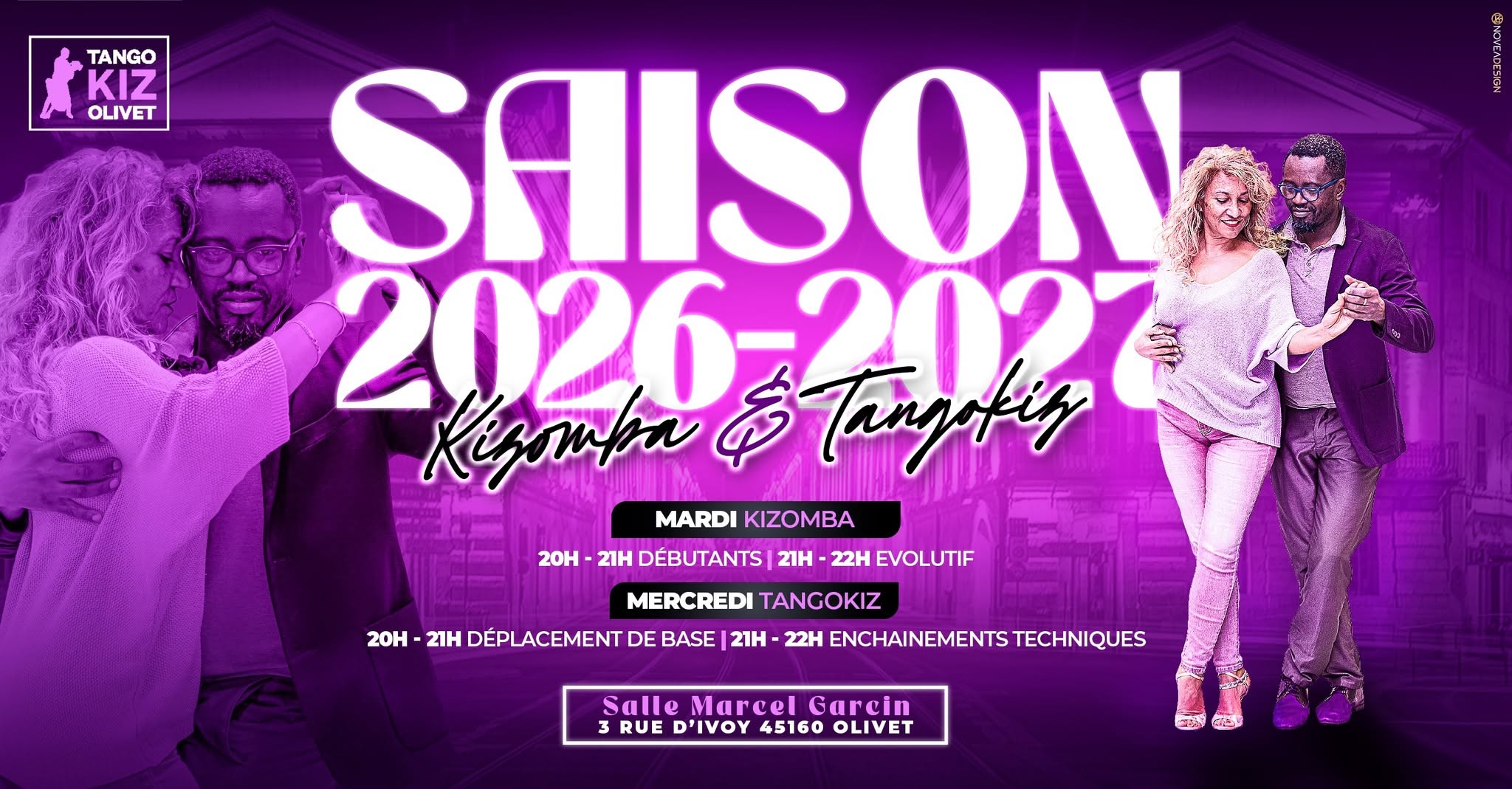 INSCRIPTION KIZOMBA ET TANGOKIZ 2026-2027