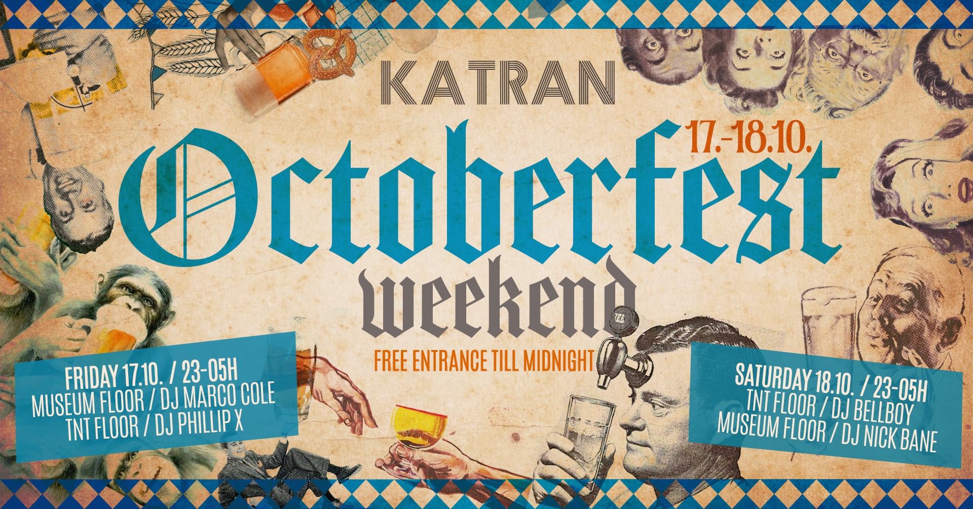 OKTOBERFEST u KATRANu 17-18.10. 23-05h