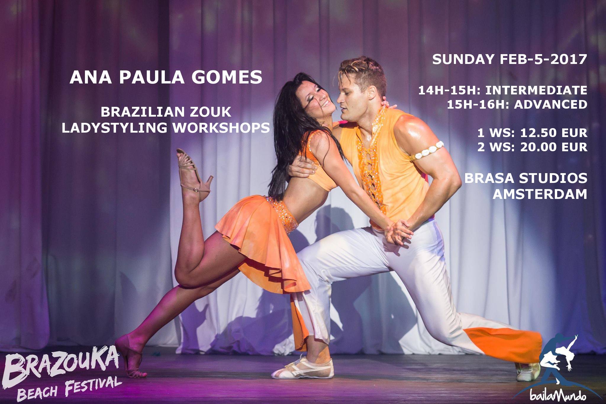 5-Feb-2017 Ana Paula Gomes LadyStyling Workshops, Amsterdam