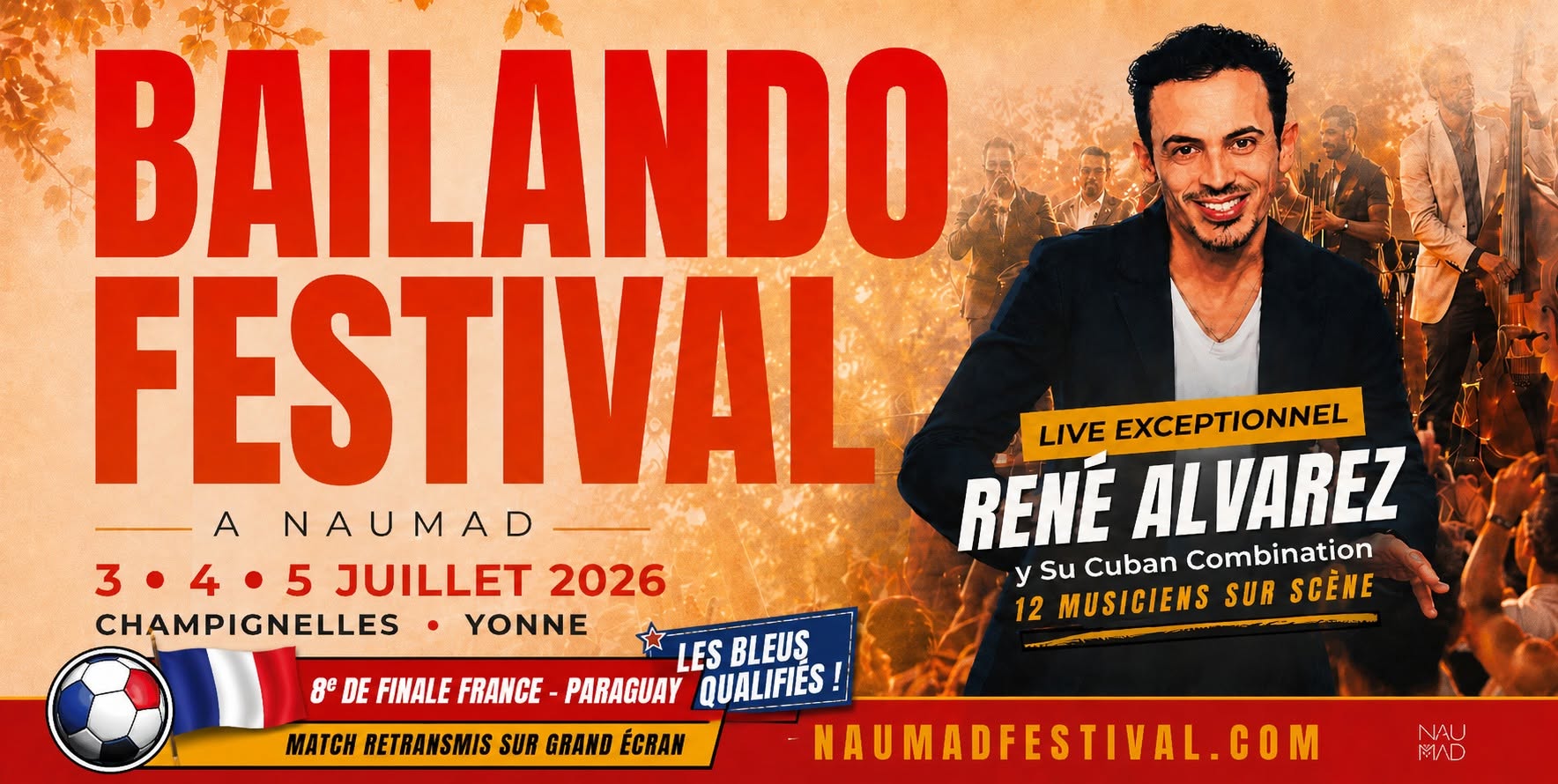Bailando Festival 2026 Naumad · Champignelles