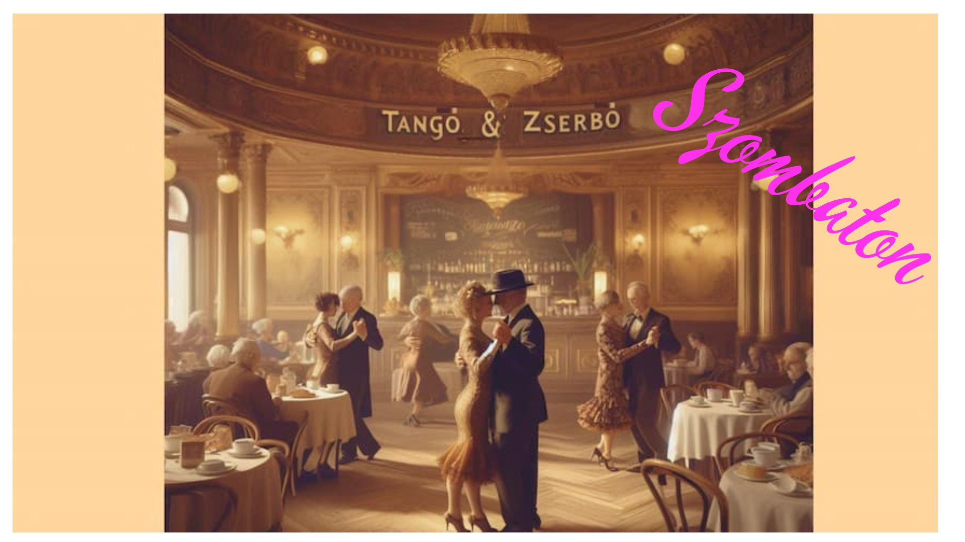 Tangó&Zserbó - Karácsonyi kiadás Milonga Pastel-Xmas Edition