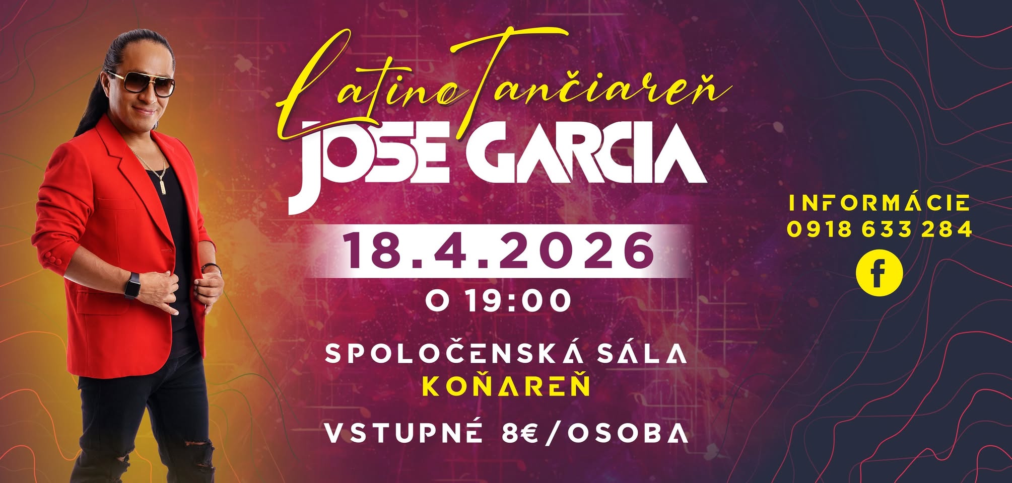 LATINO TANČIAREŇ - Spoločenská Sála Koňareň