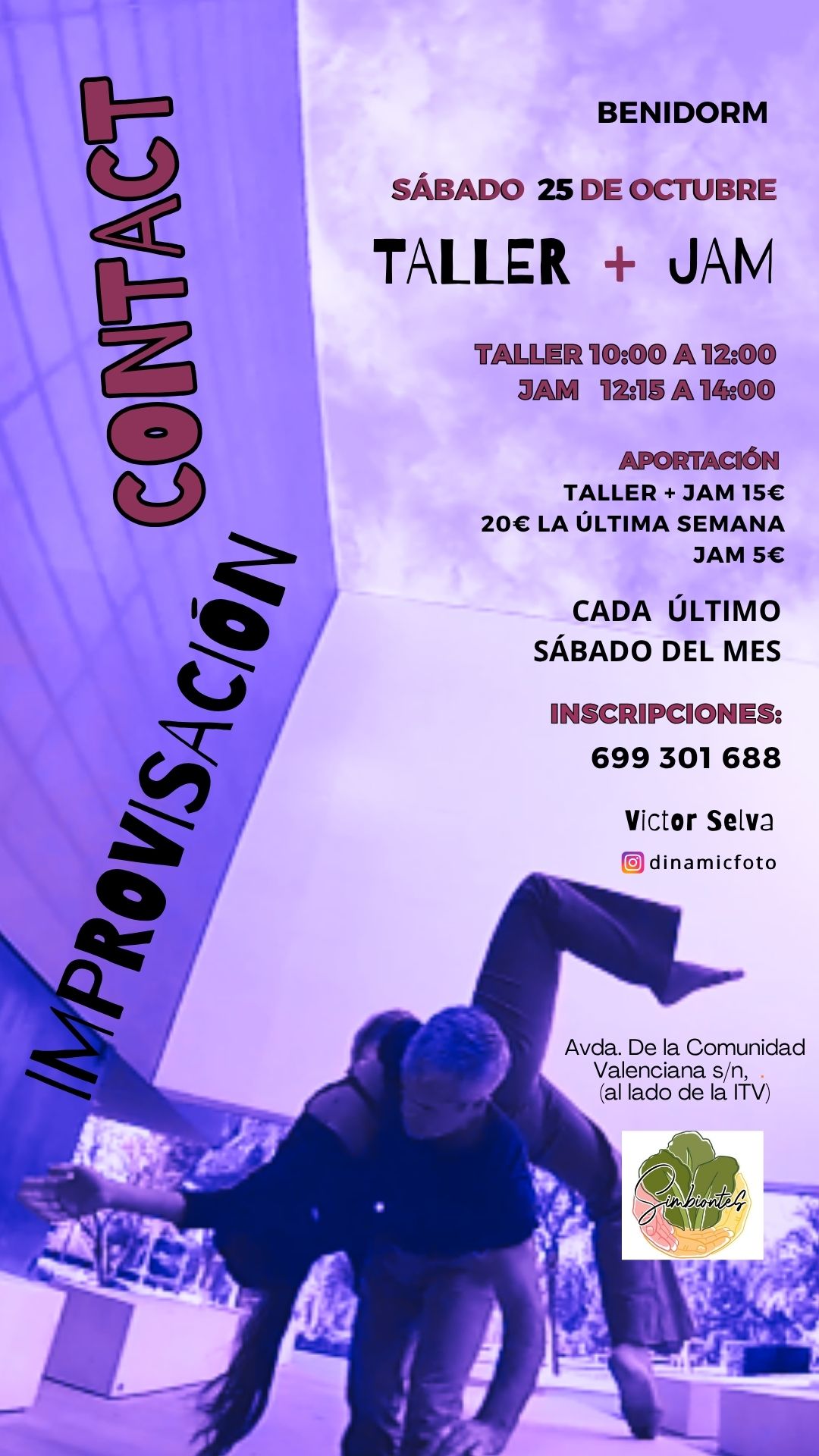 TALLER DE DANZA CONTACT IMPROVISACIÓN BENIDORM