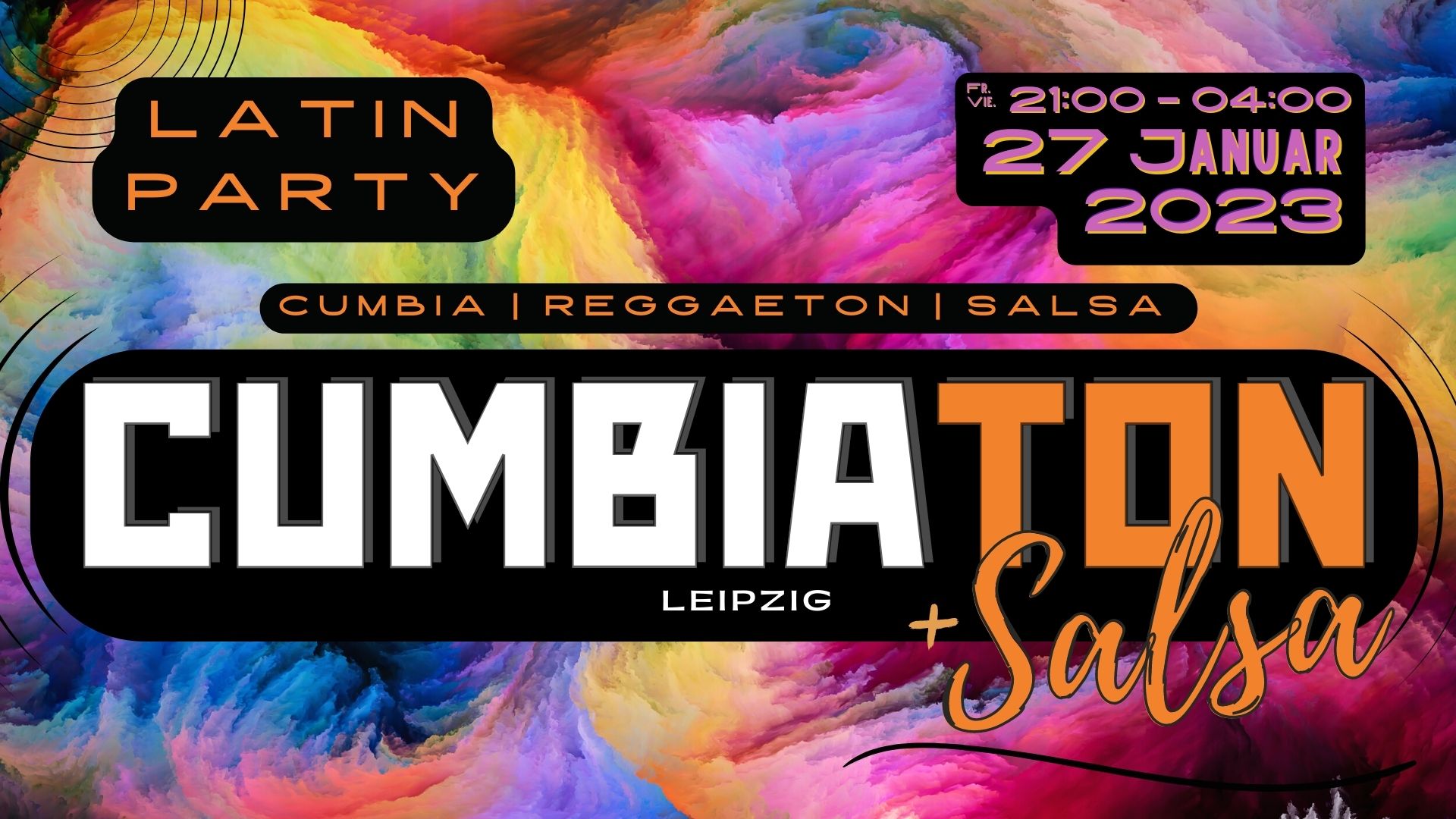 CumbiaTon Latin Party con Salsa!
