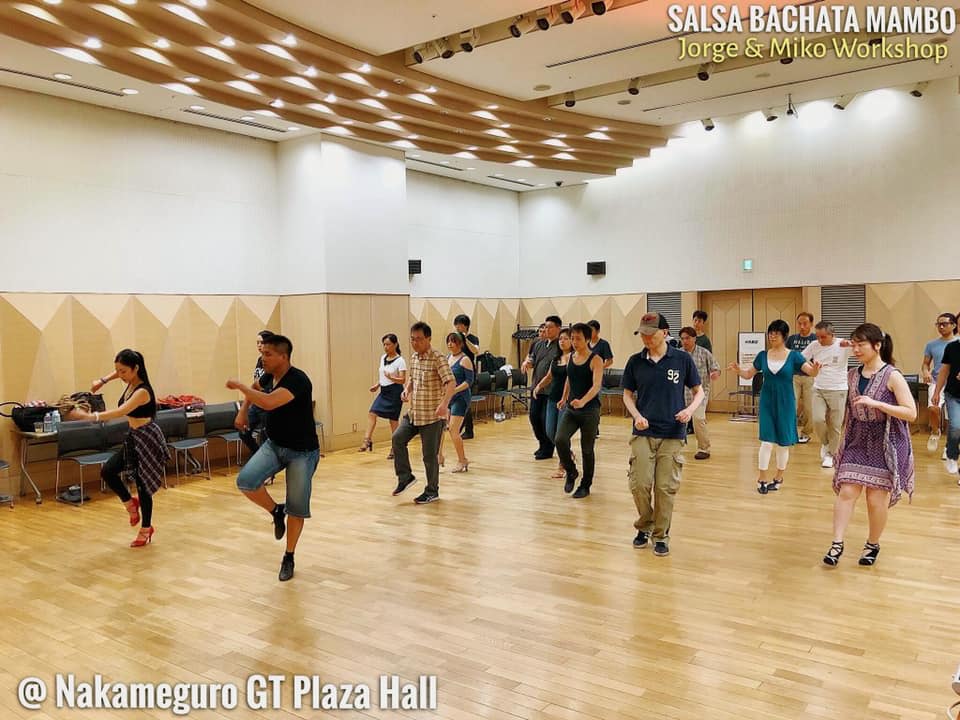 【静岡】1月27日(日) JORGE & MIKO サルサ&バチャータ ペアWS