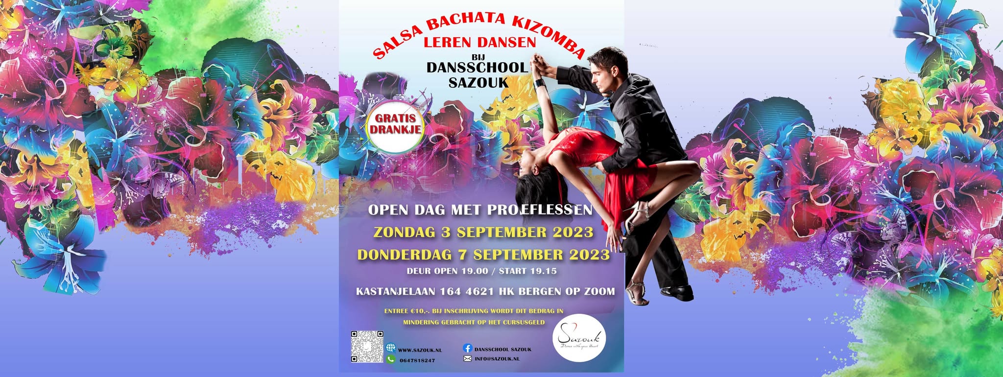 Opendag met proeflessen bij Dansschool Sazouk in Bergen op Zoom