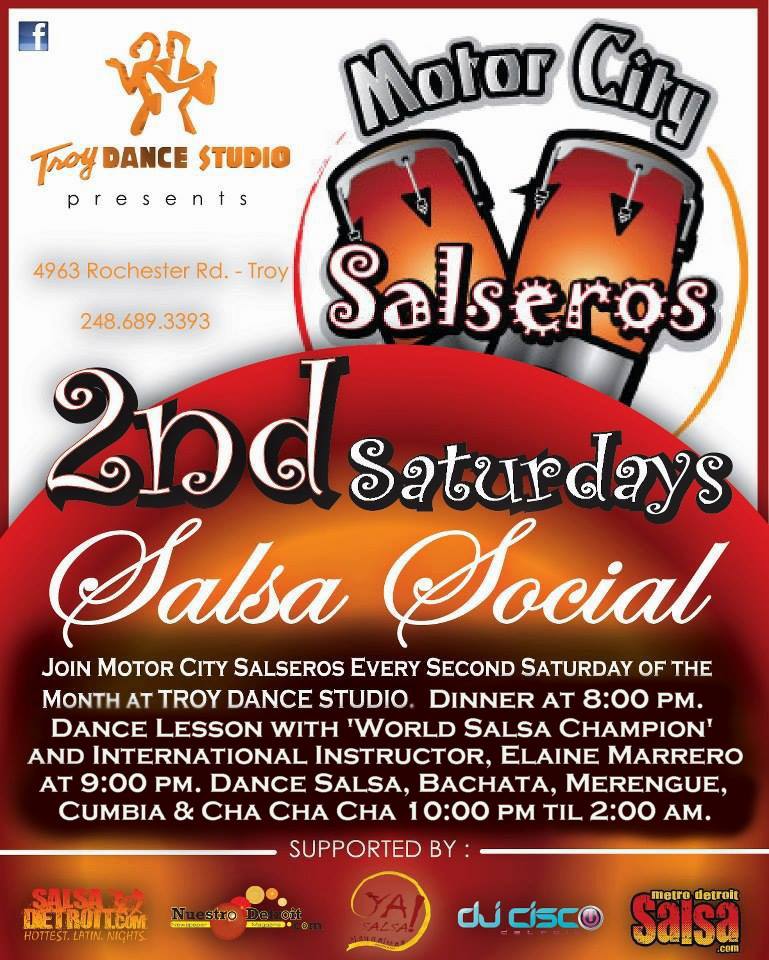 2nd Saturday Salsa Social with Elaine Marrero
