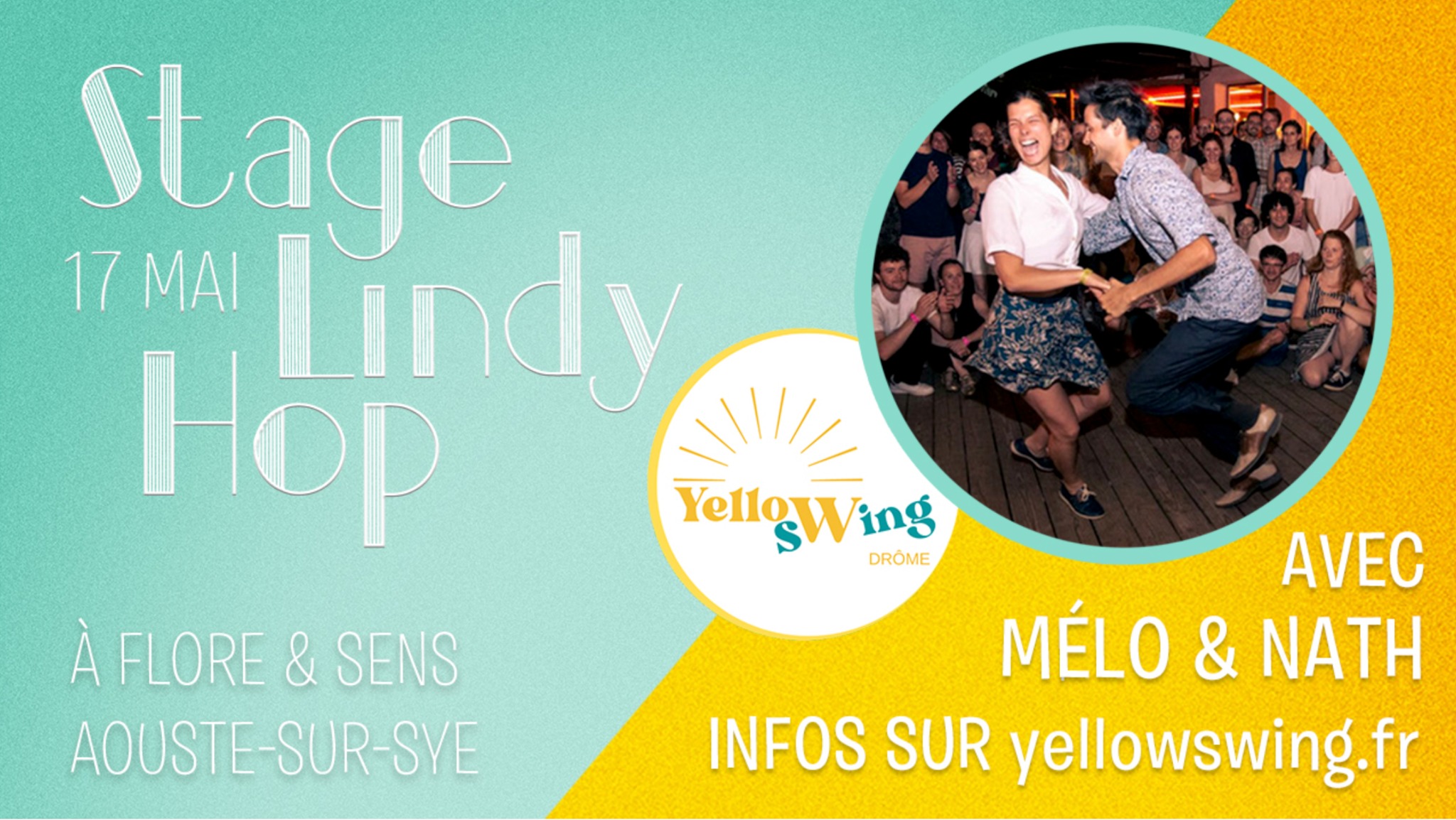 Stage Lindy Hop avec Nathaniel & Mélodie