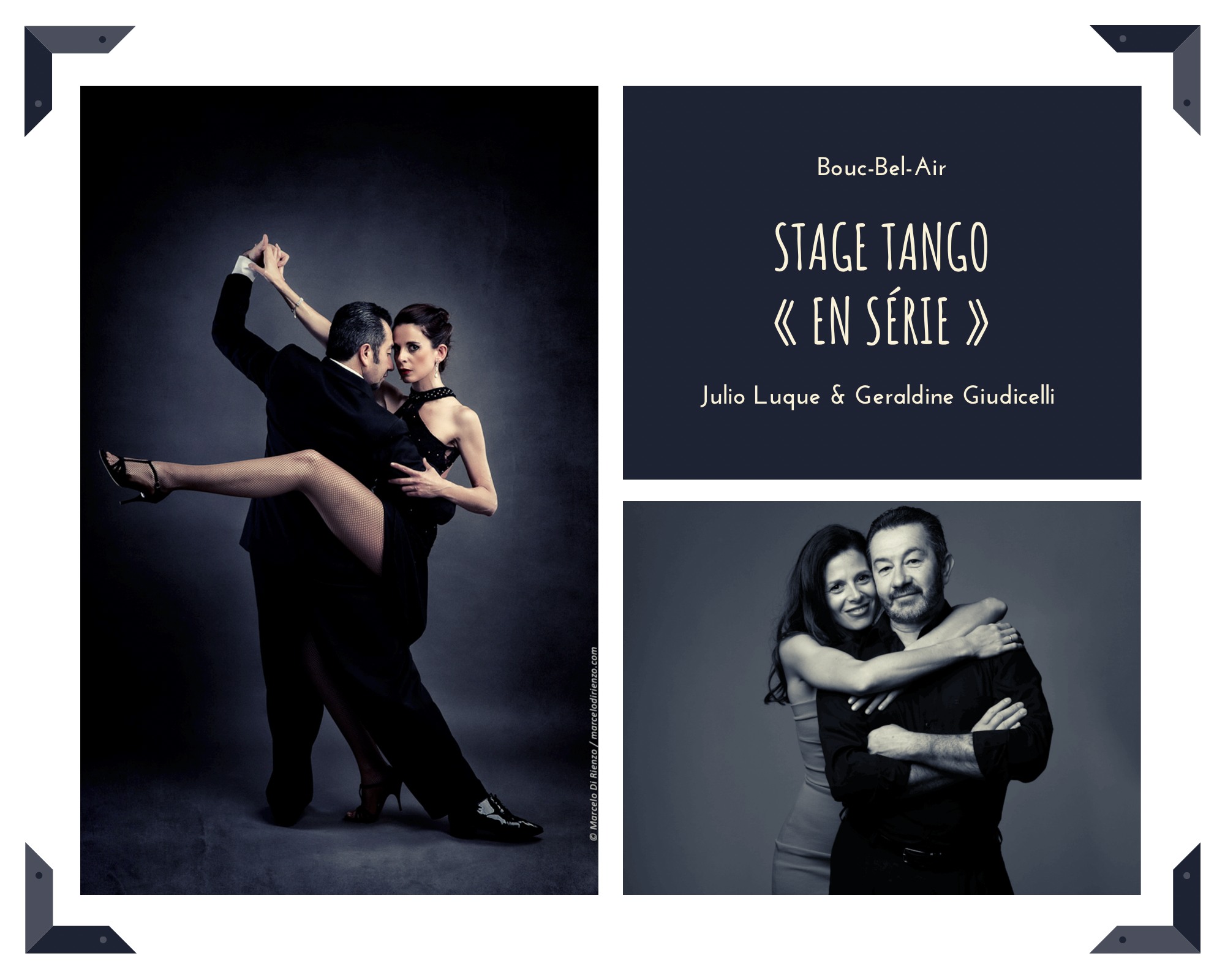 STAGE de TANGO en « SÉRIE » à Bouc-Bel-Air