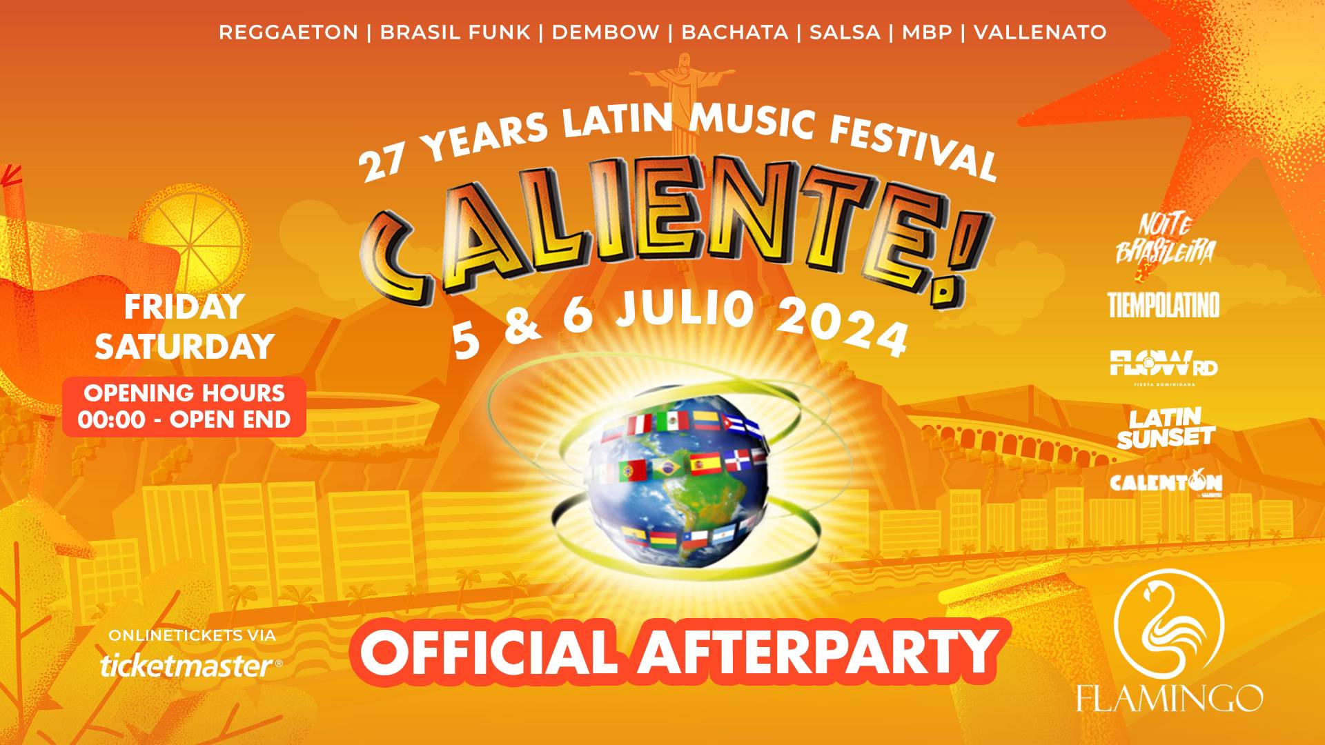 OFFICIAL CALIENTE! AFTERPARTY • FLAMINGO