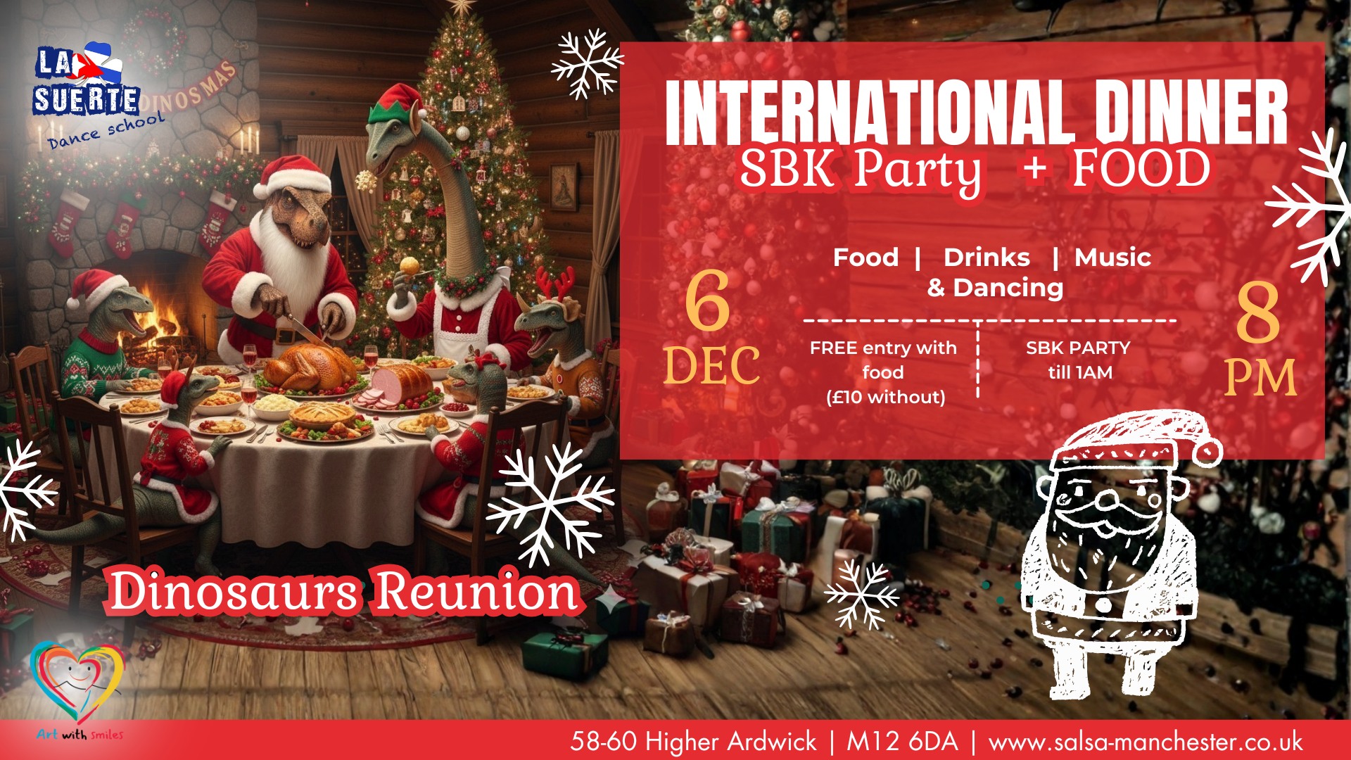 International Christmas Dinner & SBK Party!