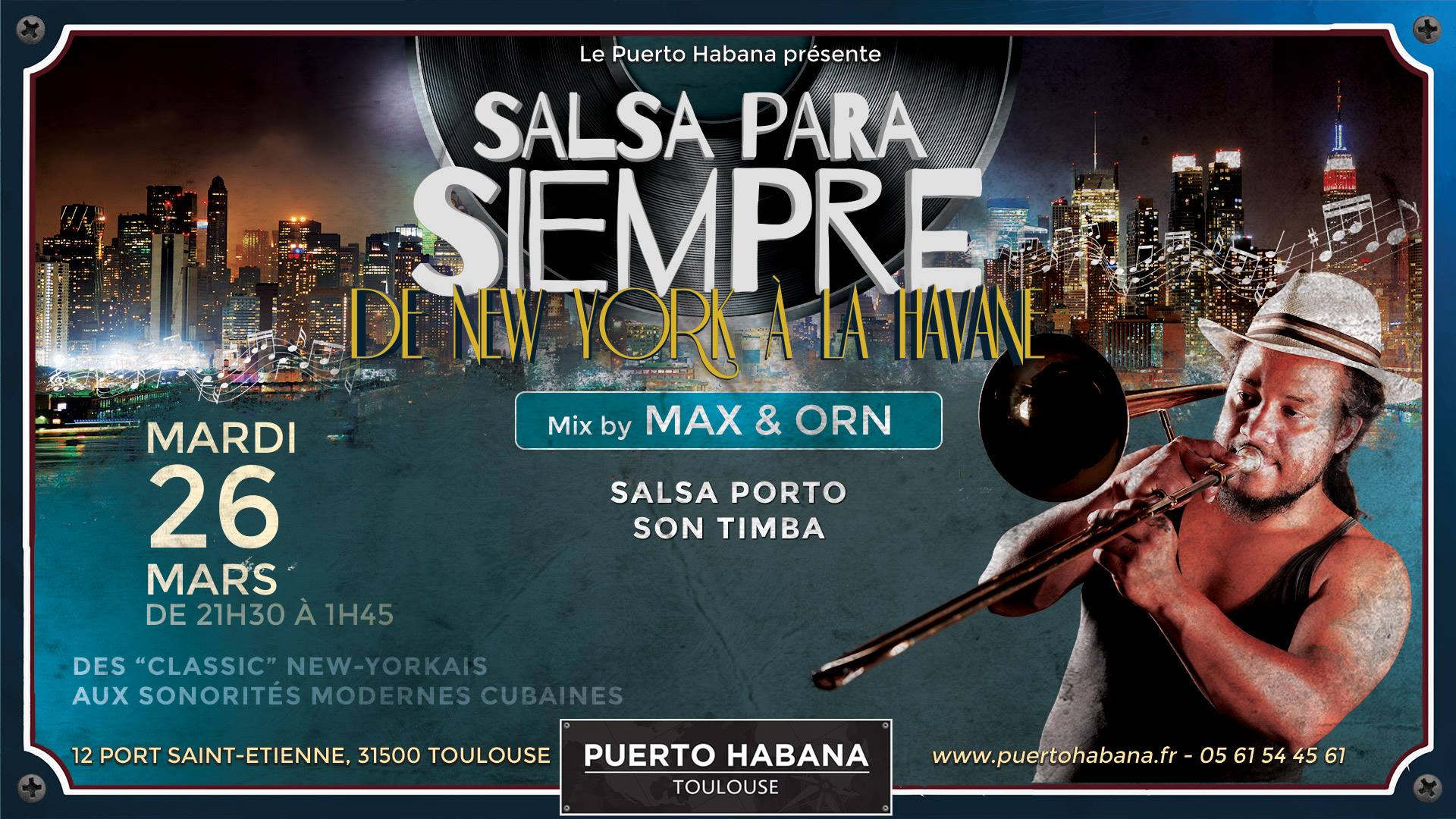 Salsa para Siempre : De New York à la Havane