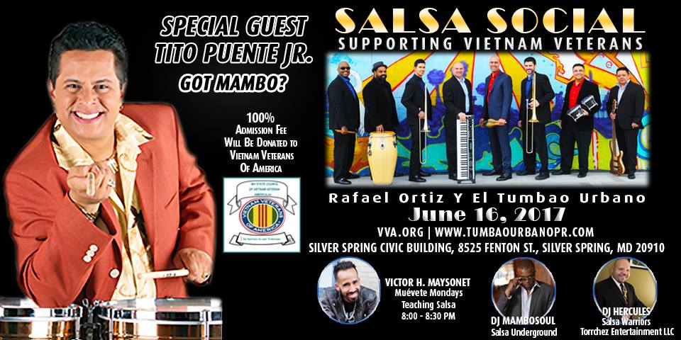 Salsa Social Supporting Vietnam Veterans Fundraiser