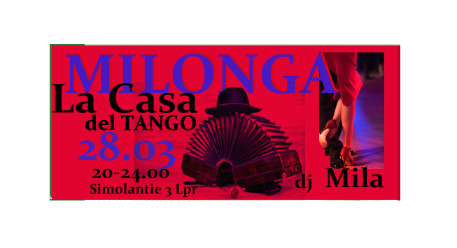 MILONGA La Casa del tango Lpr