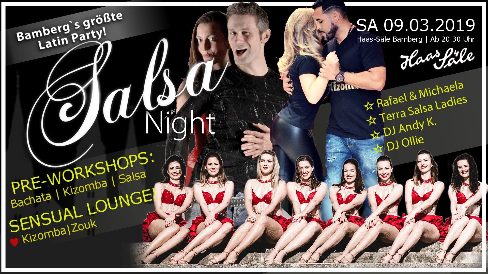 Salsa Night Haas-Säle Bamberg + Pre Workshops
