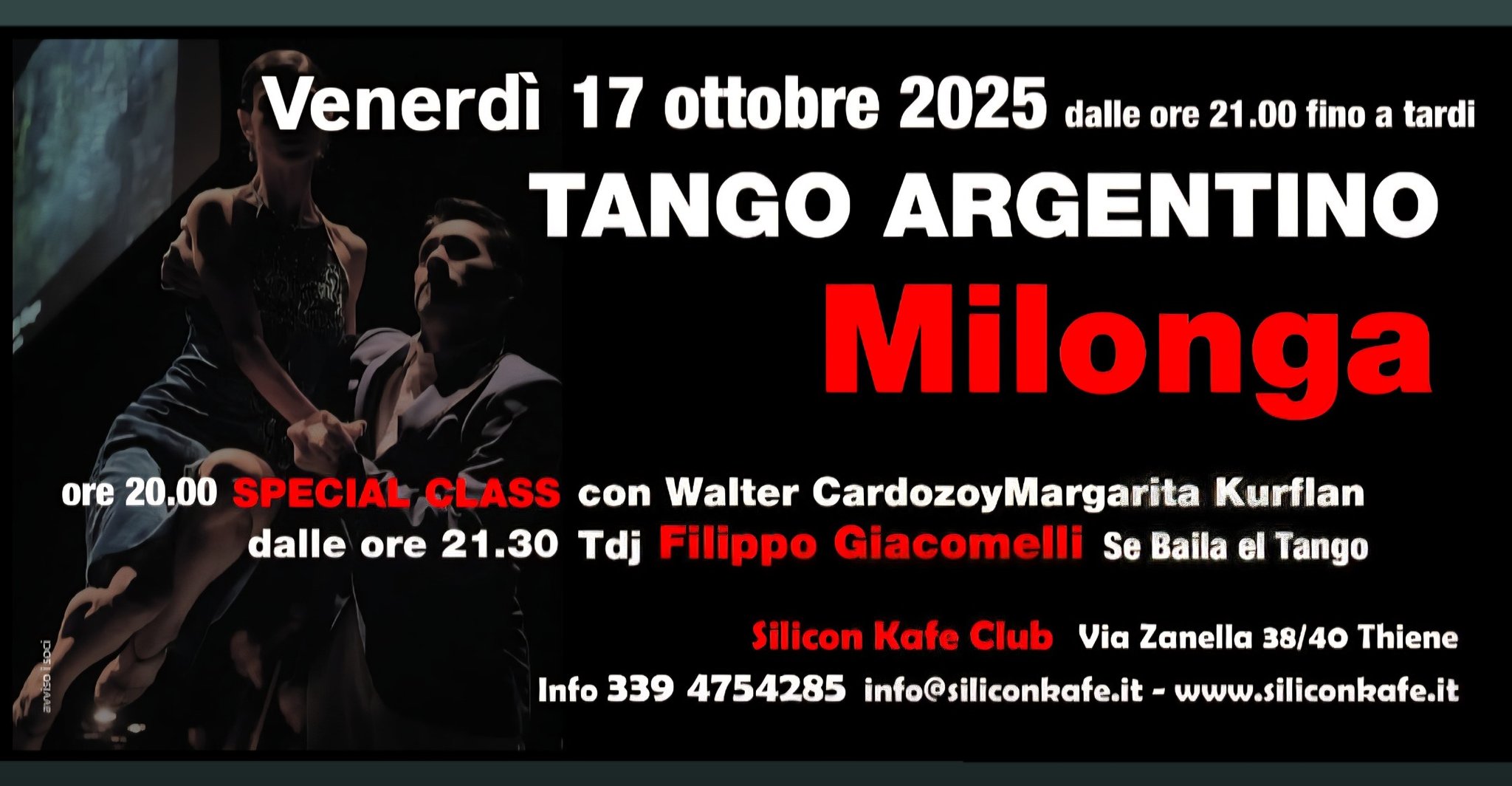 SPECIAL CLASS - MILONGA Filippo Giacomelli Tdj