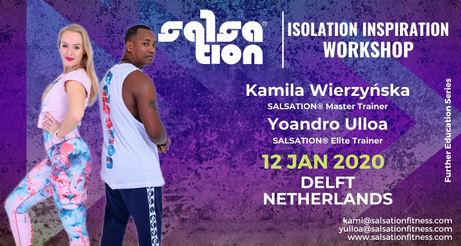 Salsation® Isolation Inspiration Workshop with Kami & Yoandro