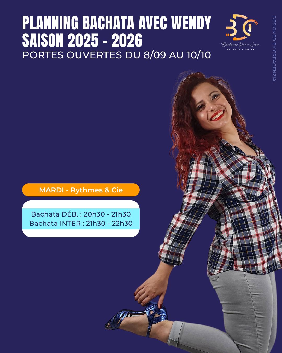 Cours de Bachata à Bordeaux by BDC avec Wendy
