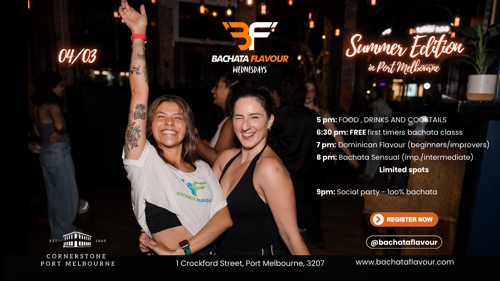 Bachata Flavour Wednesdays - Ronaldo’s birthday 04 03