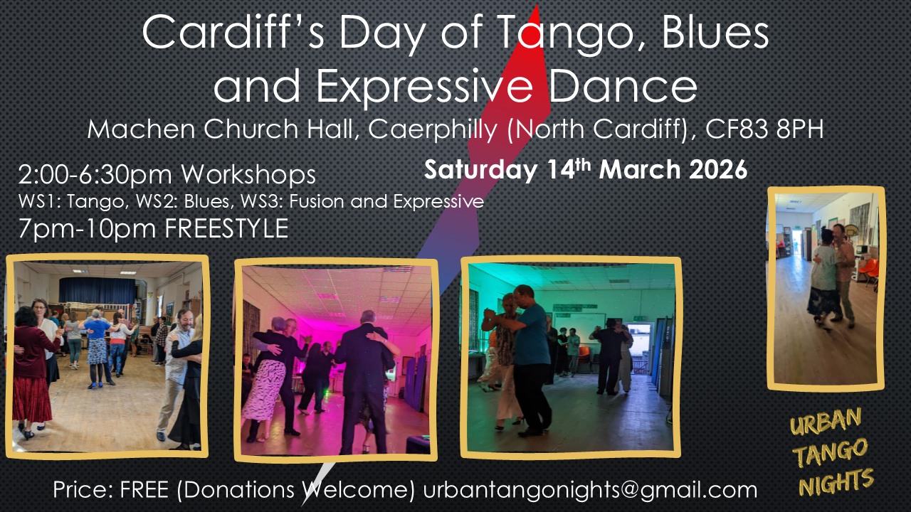 Cardiff's FREE Day of Tango, Blues and Expressive Dance