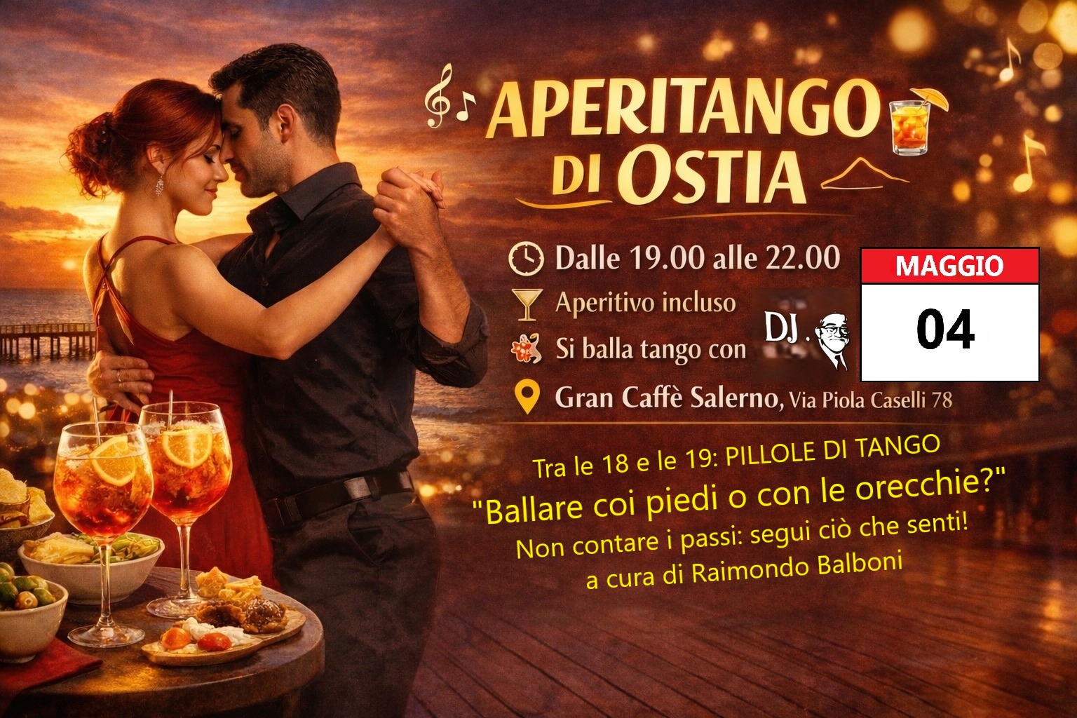 L'APERITANGO DI OSTIA