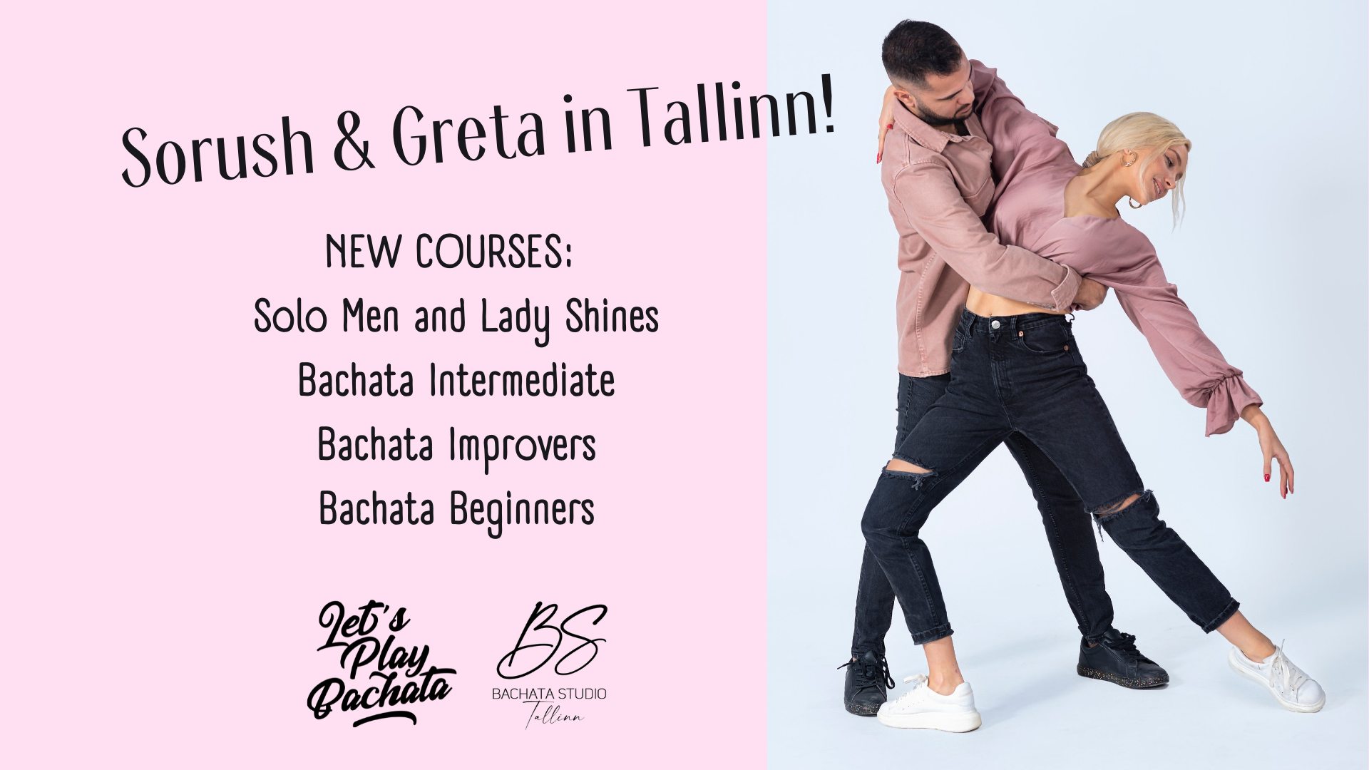 Bachata Courses with Sorush & Greta in Tallinn