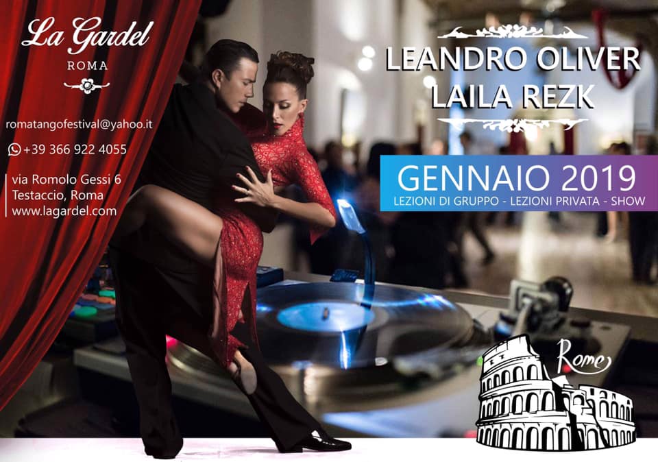 Roma - Leandro y Layla - gennaio 2019