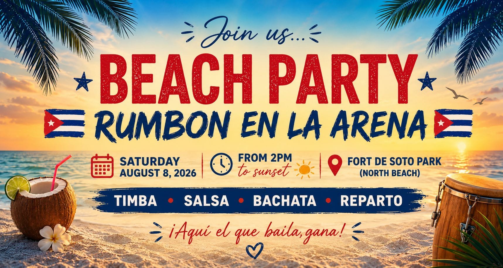 Beach Party Rumbon en la Arena