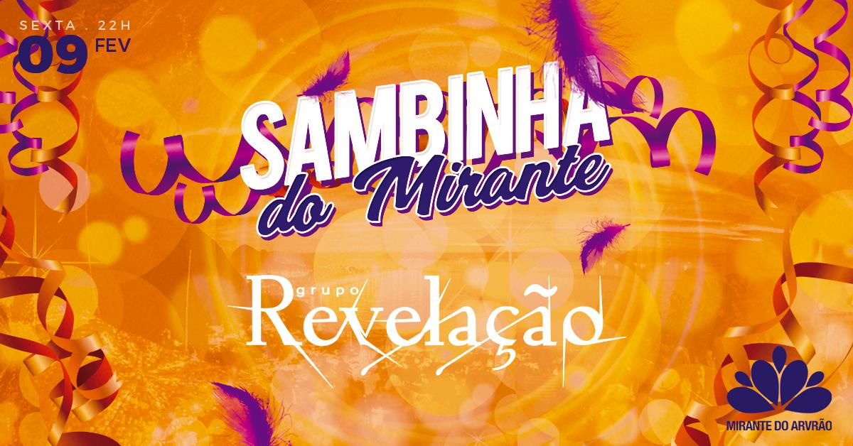 Revelação no Sambinha do Mirante - Edição Carnaval 09 02
