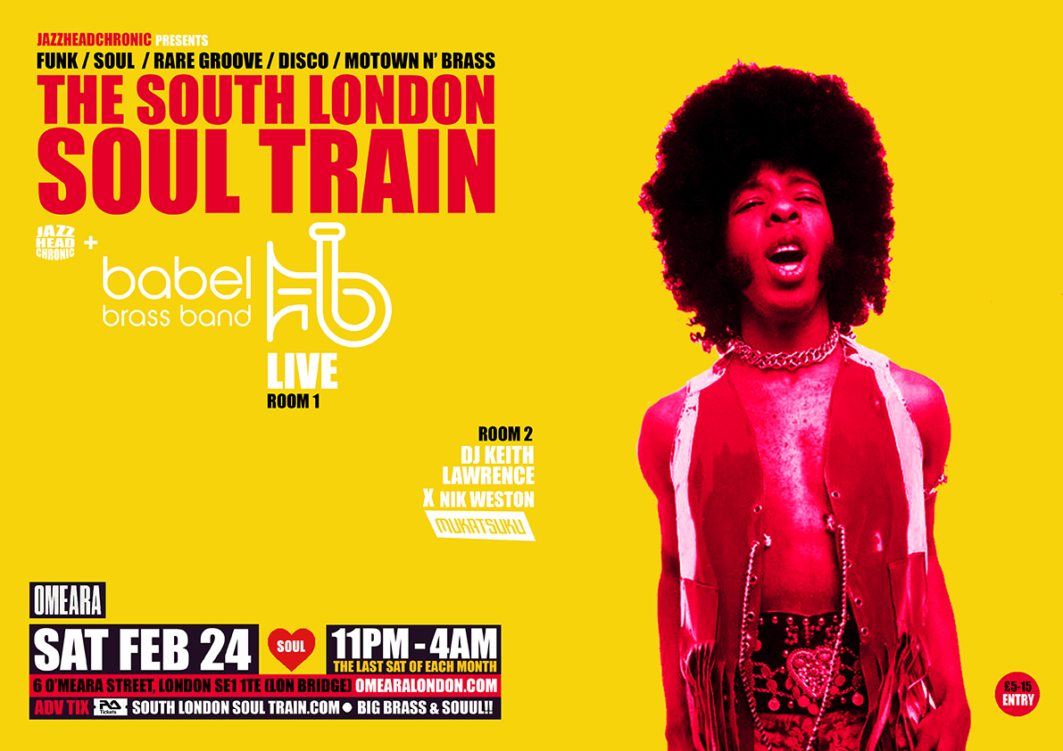 The South London Soul Train with Babel Brass Band Live + More