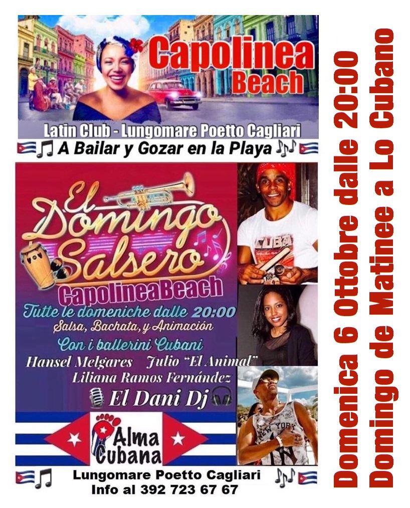 Matinee a lo Cubano al Capolinea Beach Domenica 6 Ott. Ore 20:00