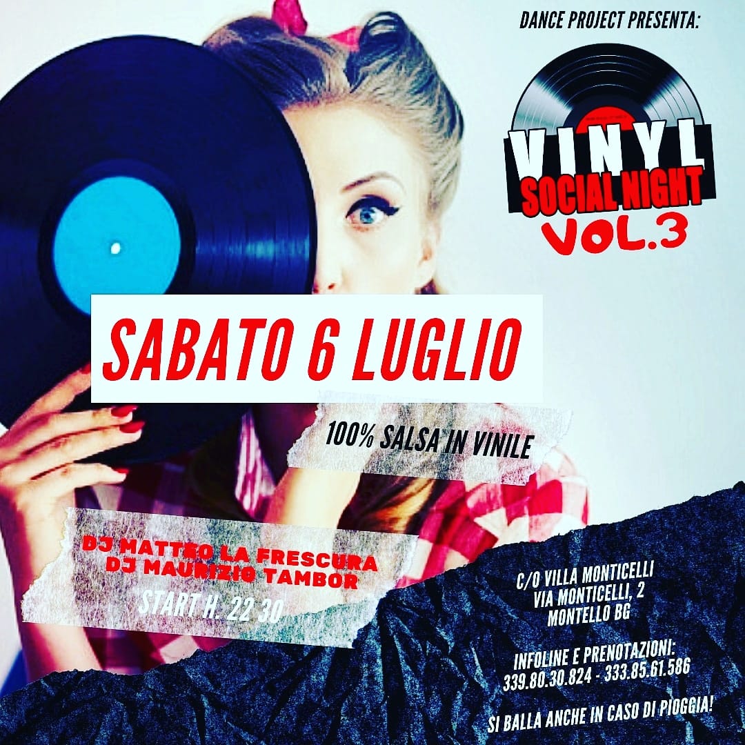 VINYL SOCIAL NIGHT VOL.3 - LATINIAMO